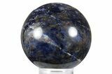 Deep Blue, Polished Sodalite Sphere #241712-1